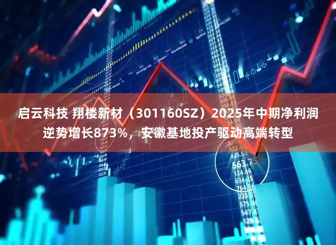 启云科技 翔楼新材（301160SZ）2025年中期净利润逆势增长873%，安徽基地投产驱动高端转型