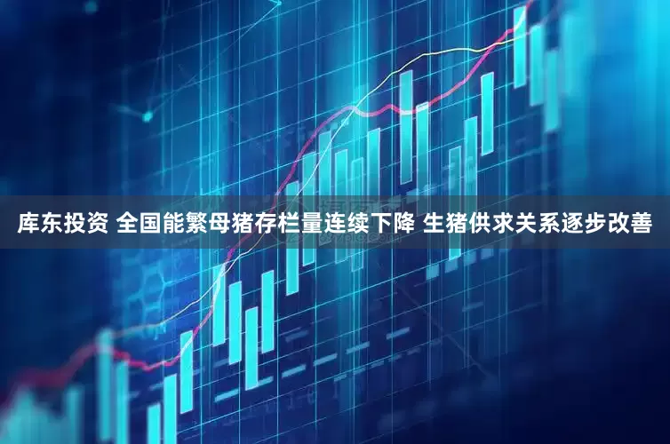 库东投资 全国能繁母猪存栏量连续下降 生猪供求关系逐步改善